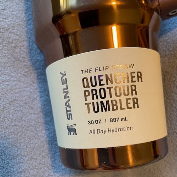 NEW Stanley Water Bottle Flip Star Quencher Tumbler Rose Gold limited edition - Picture 8 of 16